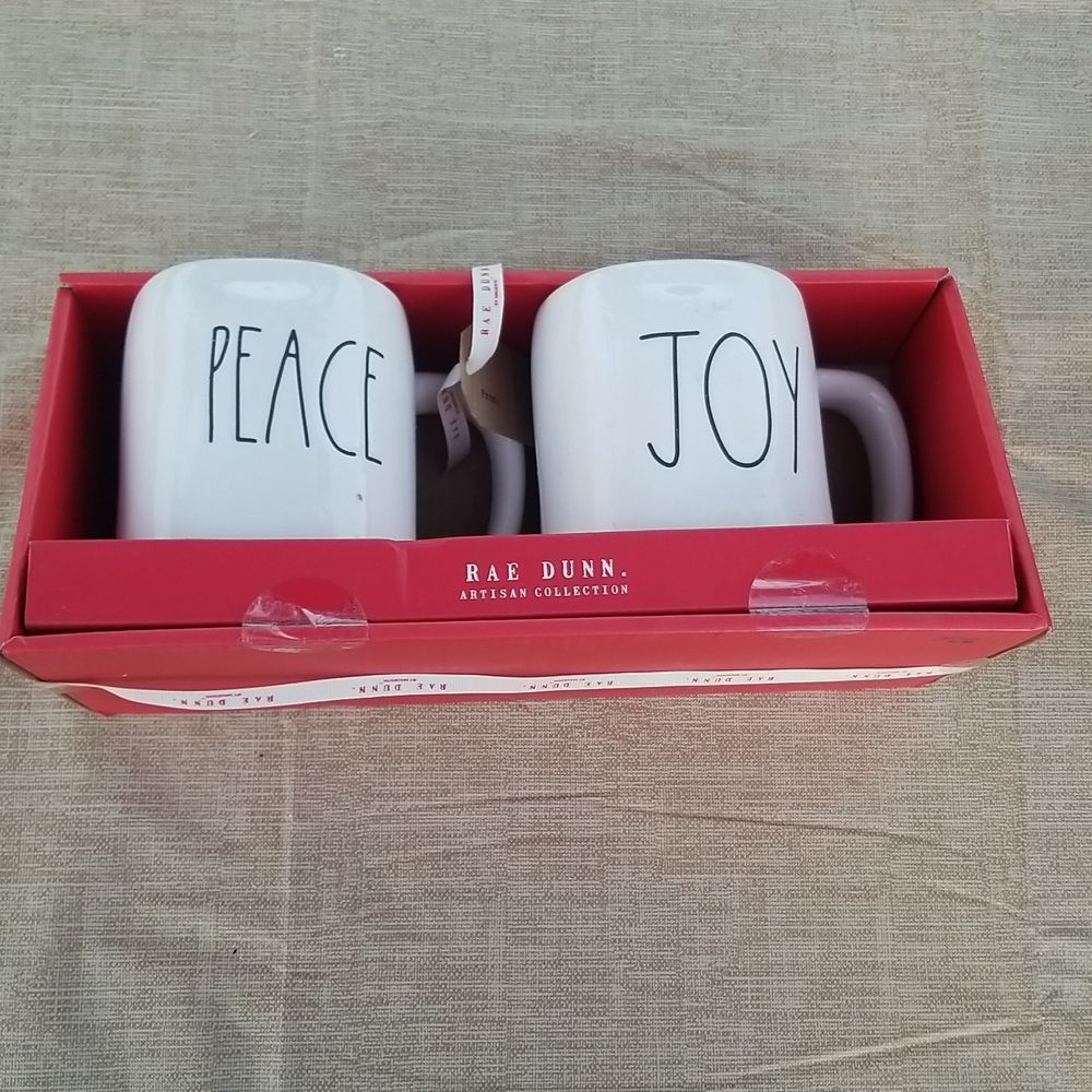 Peace and Joy Rae Dunn